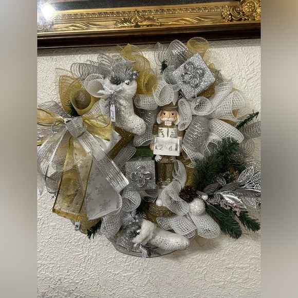 Gold and Silver Nutcracker